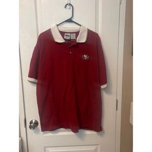 Vintage The Edge 49ers polo mens large K220
